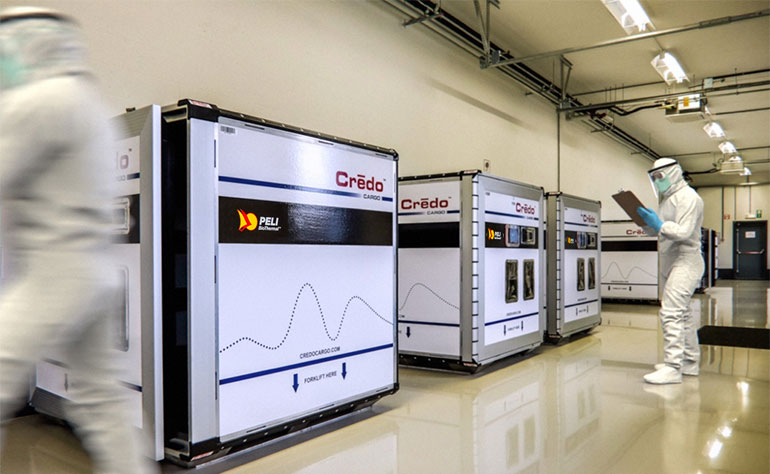 Peli biothermal deep frozen vaccines