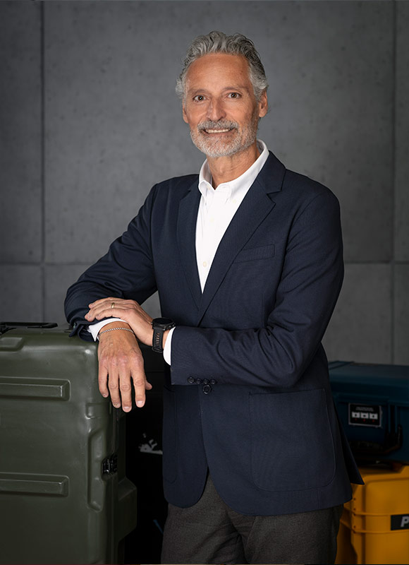 pelican products president commercial government stephan corti