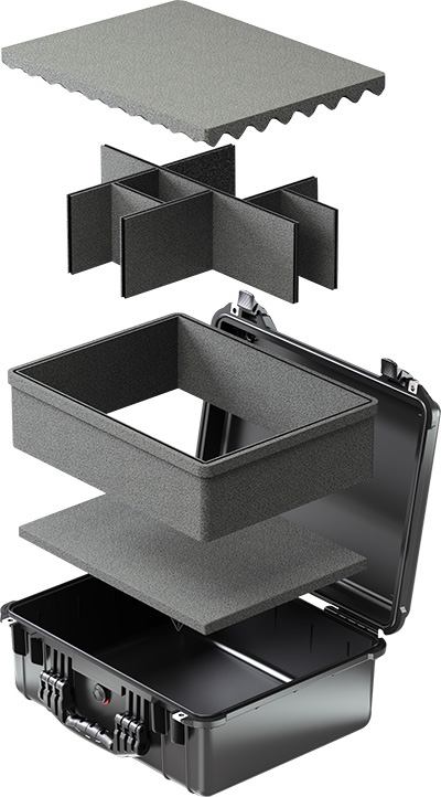 peli trekpak case dividers