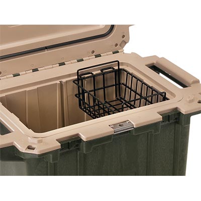 pelican 50 wb 50qt cooler dry rack basket