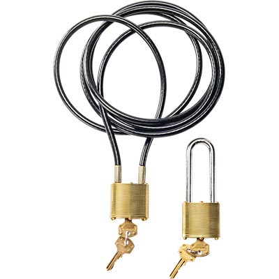 pelican cl2 cooler cable lock set