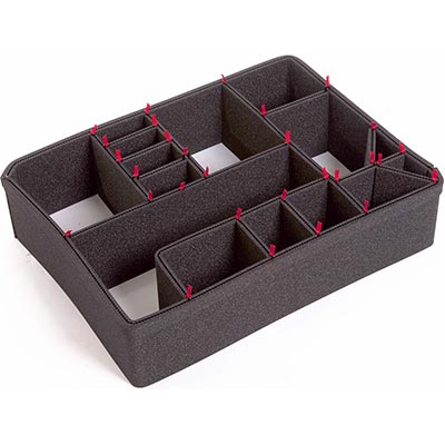 peli trekpak dividers 1600 case