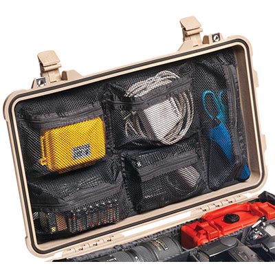 pelican 1519 case photo lid organizer