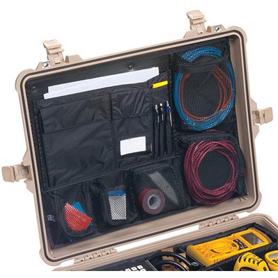 pelican 1600 case lid organizer