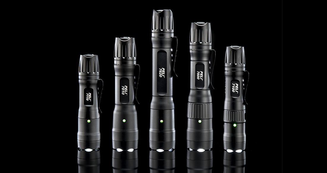 peli 7 series tactical flashlights