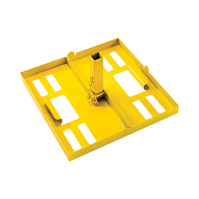 pelican 9600 led light steel light base