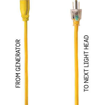 pelican 9600 remote area light power cable