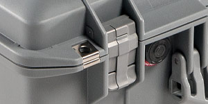 pelican silver hard foam case