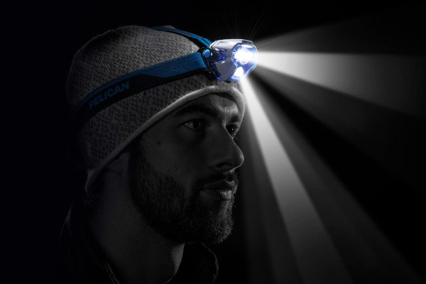 pelican downcast powerful led flashlight