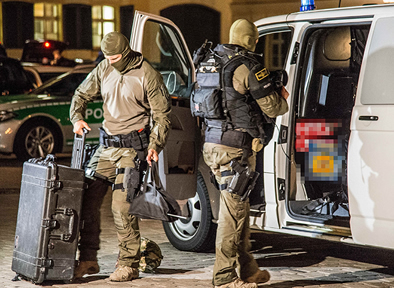 peli protector military police case