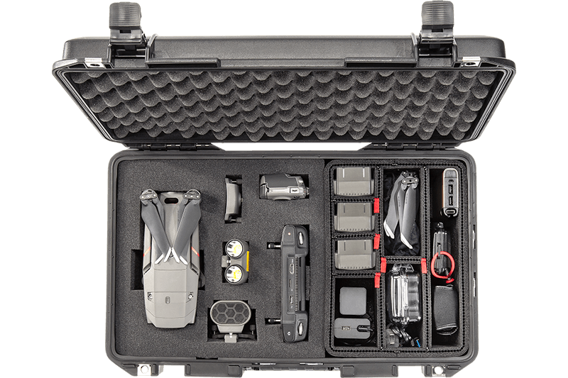 peli trekpak foam drone case