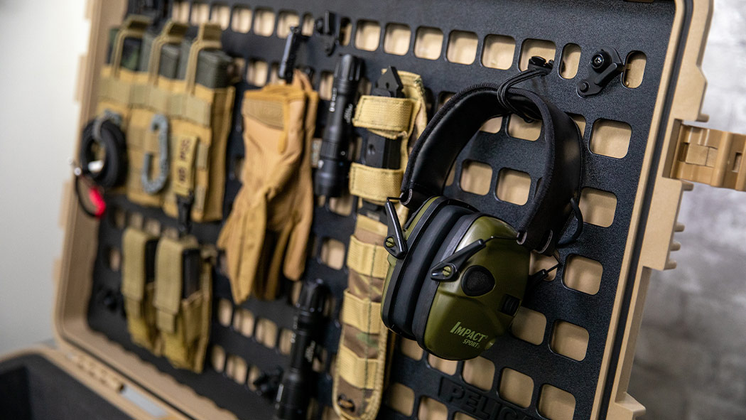 pelican 1650 ez click molle panel organizer