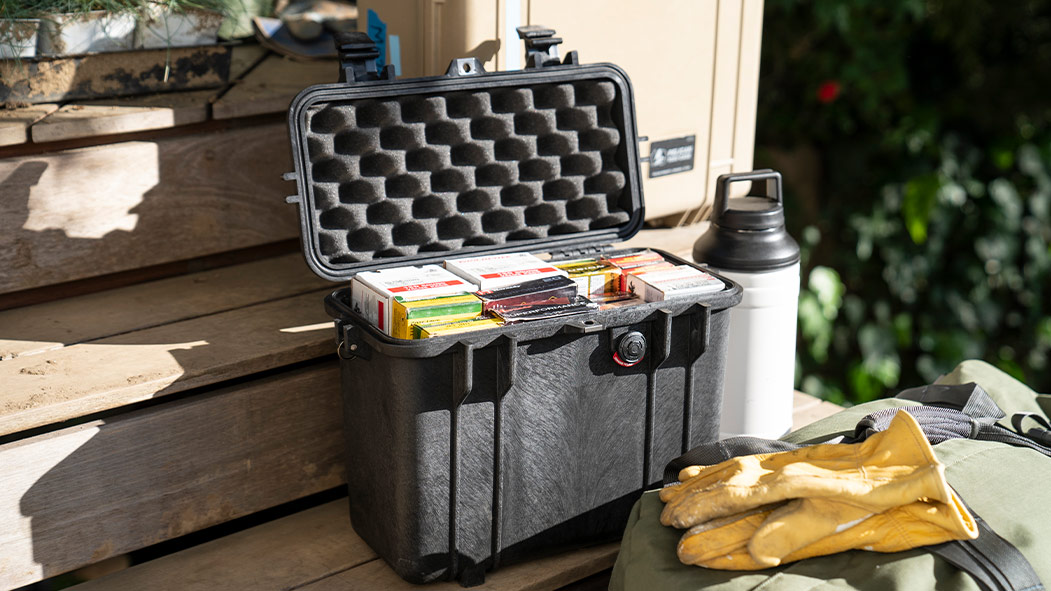 pelican 1430 top loader ammo gun cases