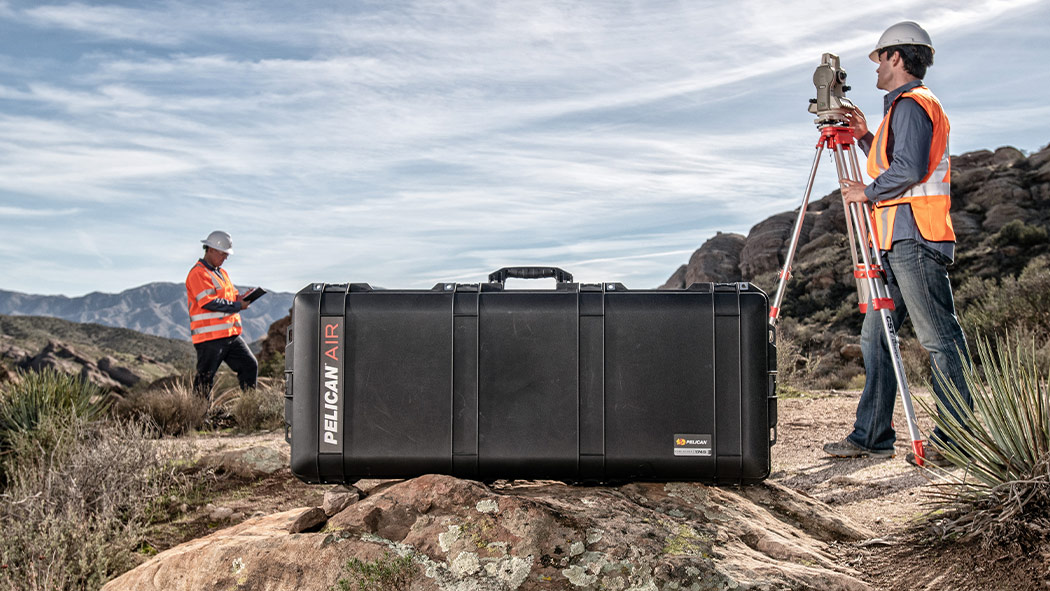 pelican 1745 surveyor construction tripod case