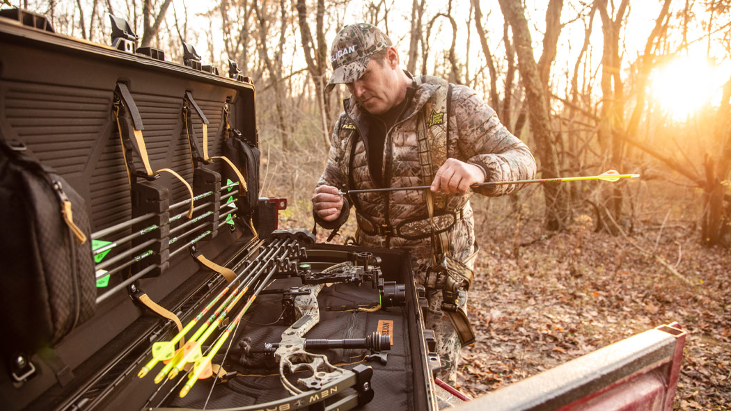 pelican 1745bow hunting air case