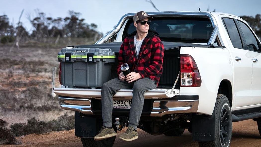 pelican 30qt offroad beverage hard cooler