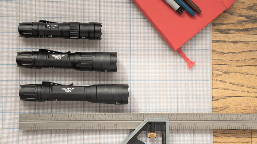pelican 7 series rechargeable ip8 flashlight