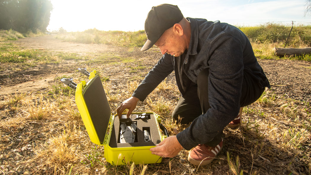 pelican vault v200c hard drone case
