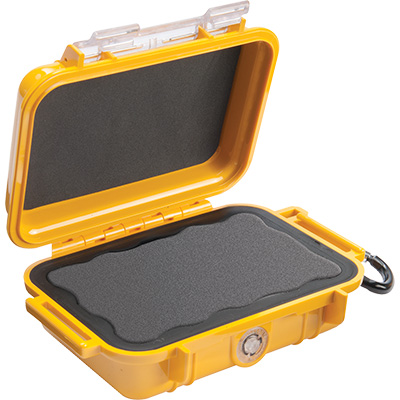 pelican 1010 micro case waterproof yellow