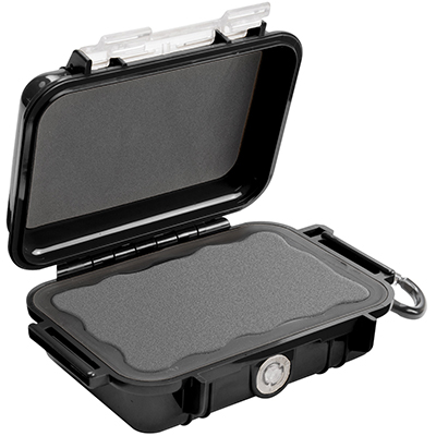 pelican 1010 waterproof black tiny case