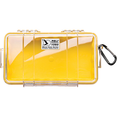 pelican 1060 yellow small waterproof case