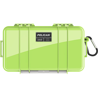 pelican 1060 bright green waterproof case