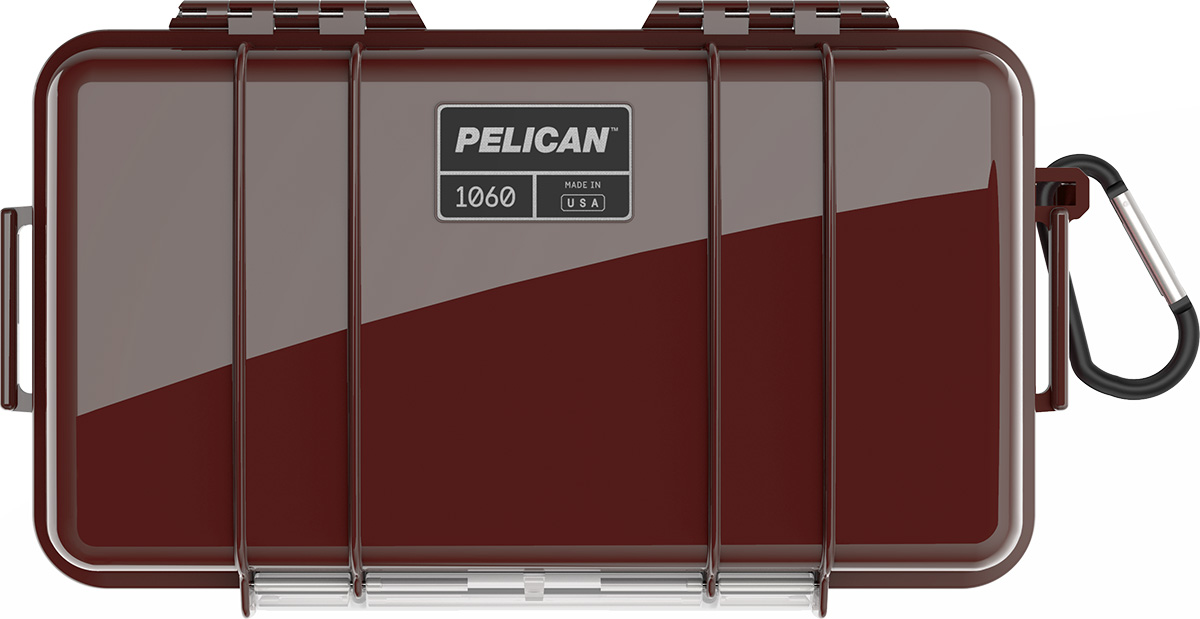 pelican 1060 oxblood waterproof case