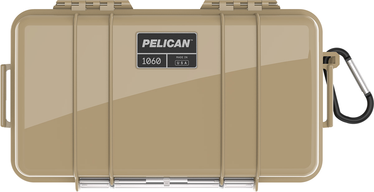 pelican 1060 tan waterproof case