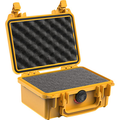 pelican 1120 yellow foam gopro case