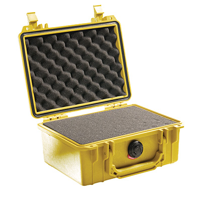 pelican 1150 yellow foam gun case