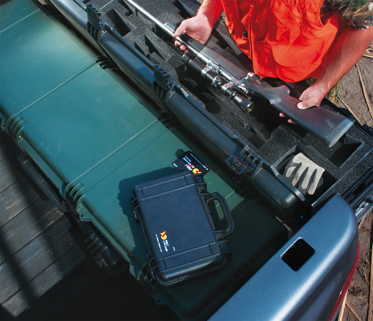 pelican 1170 watertight hunting pistol case pelicase