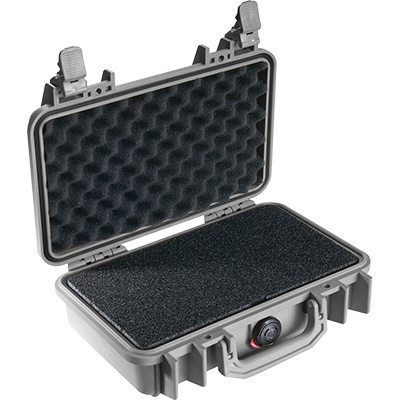 pelican 1170 foam silver glock case