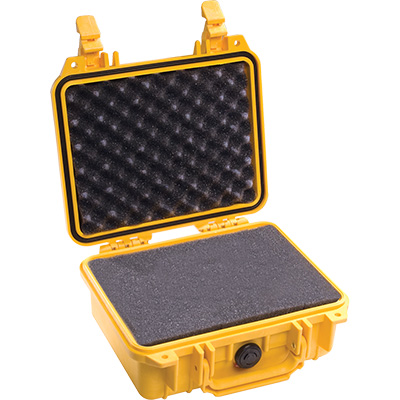 pelican 1200 yellow camera case