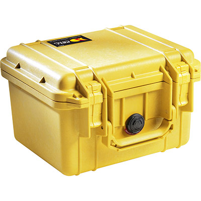 peli 1300 yellow protector case