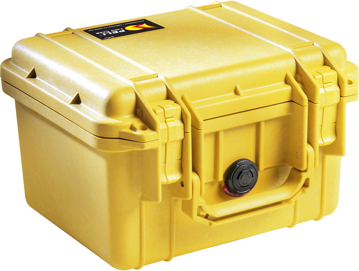 peli 1300 yellow protector case