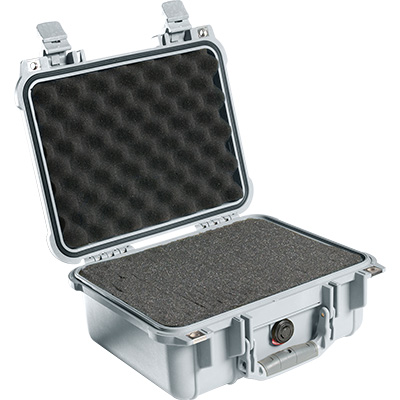 pelican 1400 silver protector rugged case