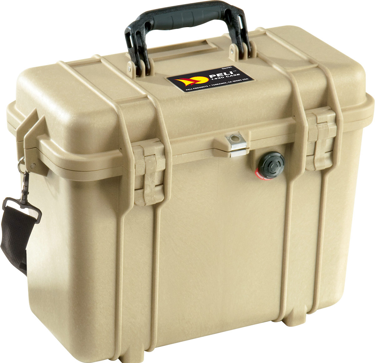 peli 1430 desert tan top loader case
