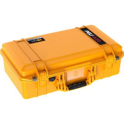 pelican 1525 yellow air cases case
