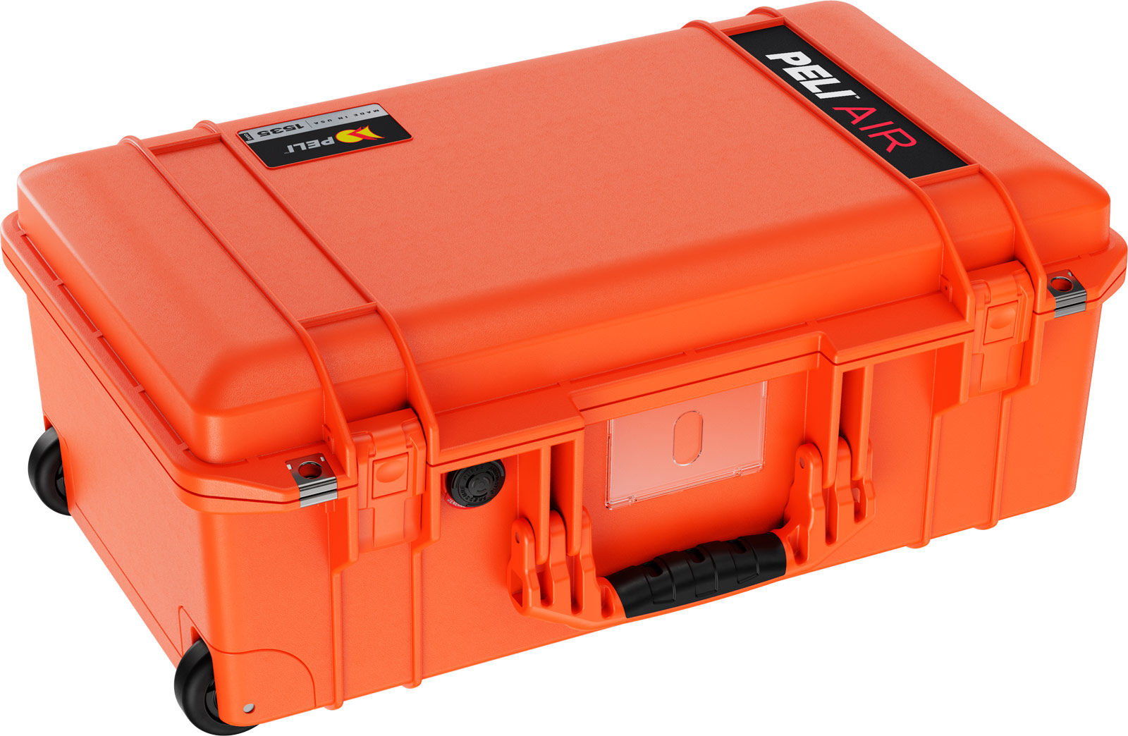 peli 1535 orange air case carry on cases