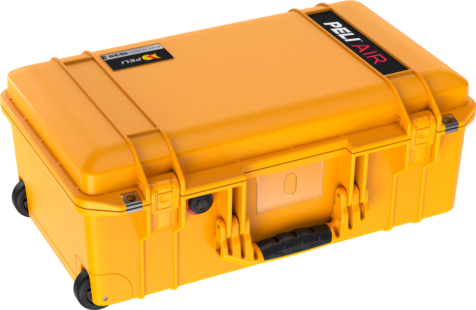 peli 1535 air cases yellow carry on case
