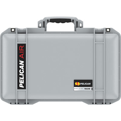 pelican 1535 air silver travel case