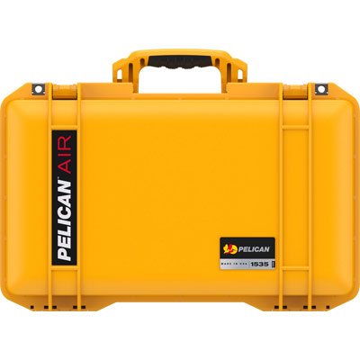 pelican 1535 air yellow carry on case
