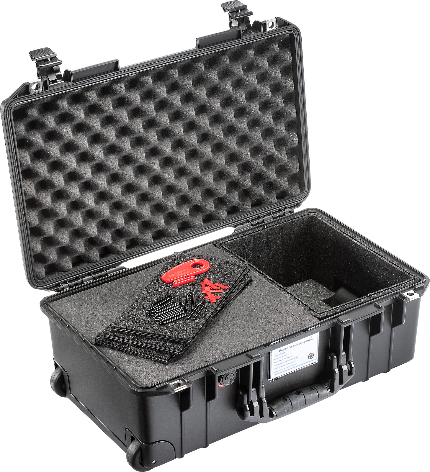 pelican 1535 hybrid case foam trekpak