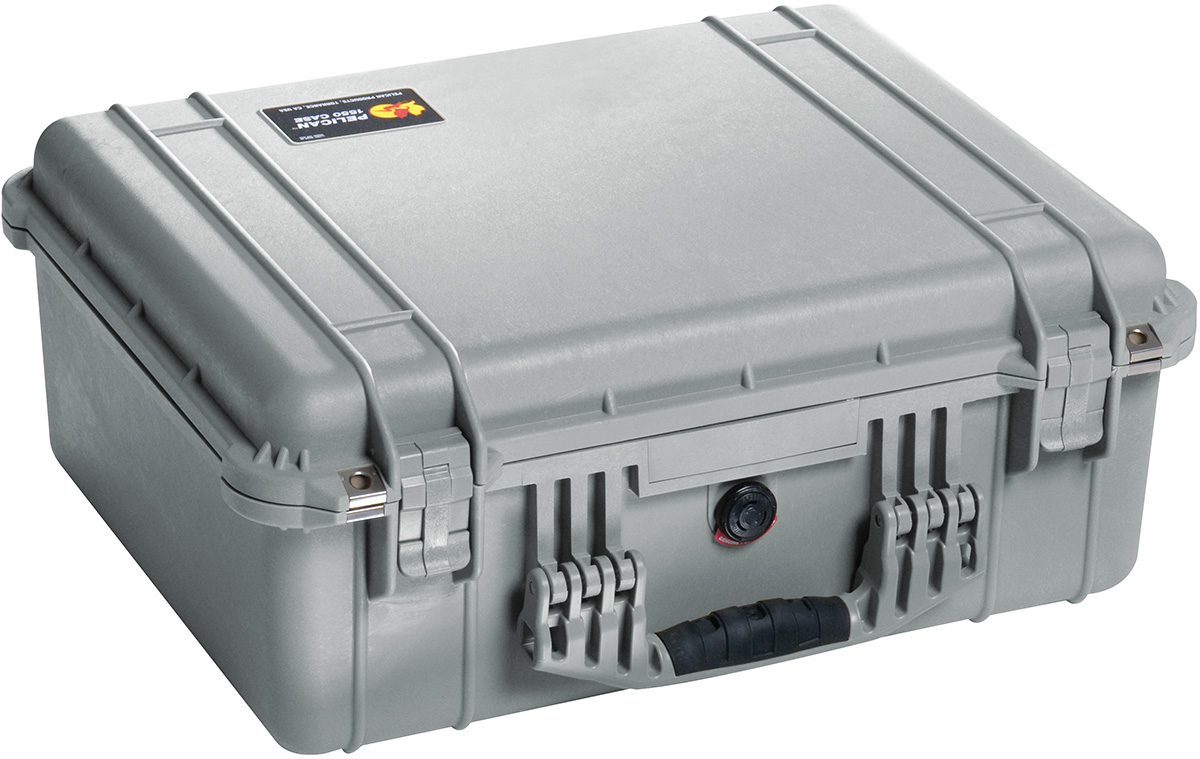 Noir NEUF Peli Case 1550 Sans Mousse