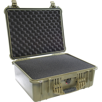 pelican 1550 hard shell waterproof tactical case
