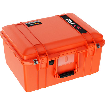 pelican 1557 hard drone camera case orange