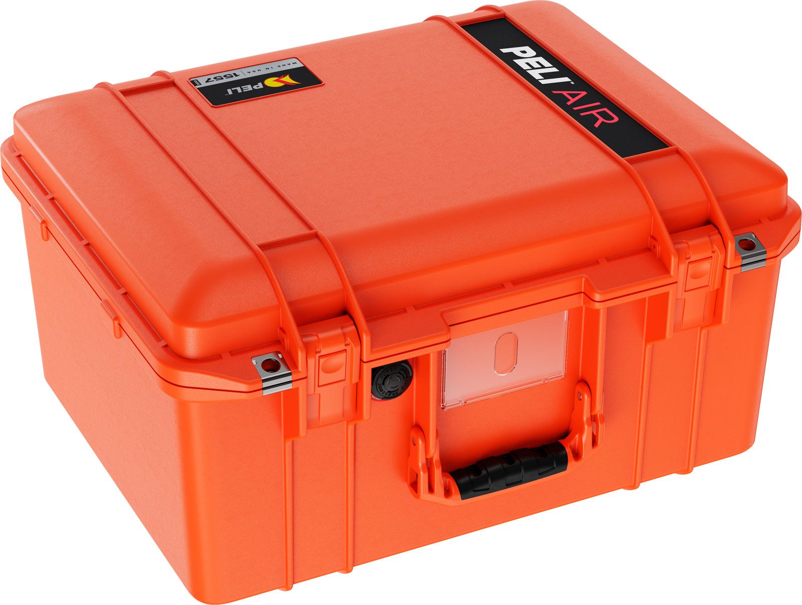 pelican 1557 hard drone camera case orange