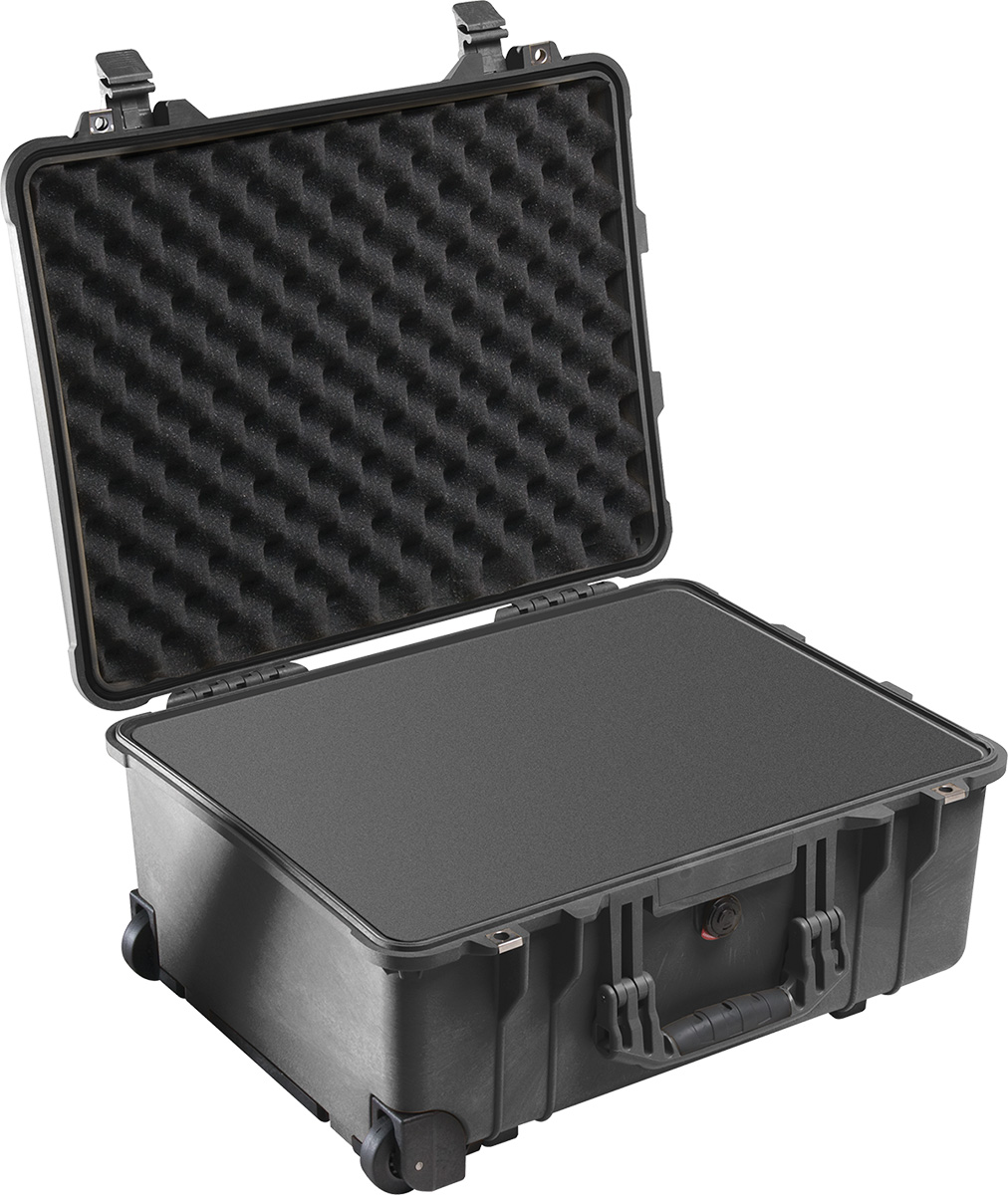 pelican 1560 black dustproof foam case