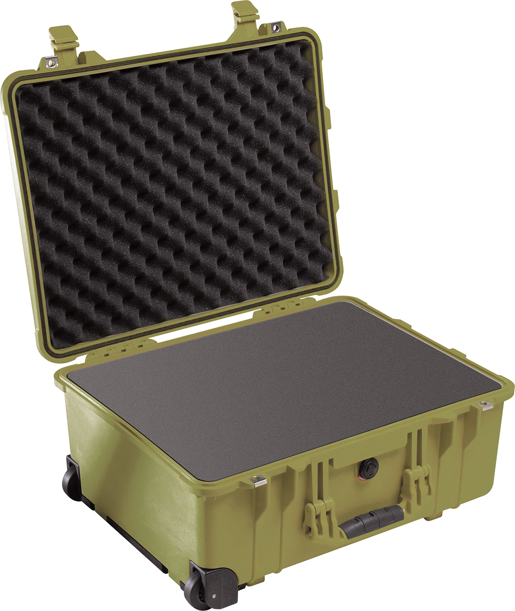 pelican 1560 green protector foam case