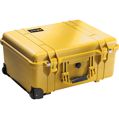 pelican 1560 yellow watertight case